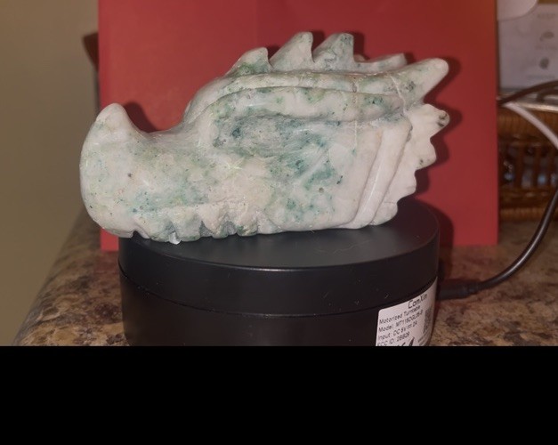 Phoenix Stone Dragon Head Carving
