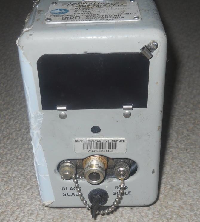 Bird 6104 Wattmeter 60W Termaline VARIABLE WATTAGE Dummy Load Resistor