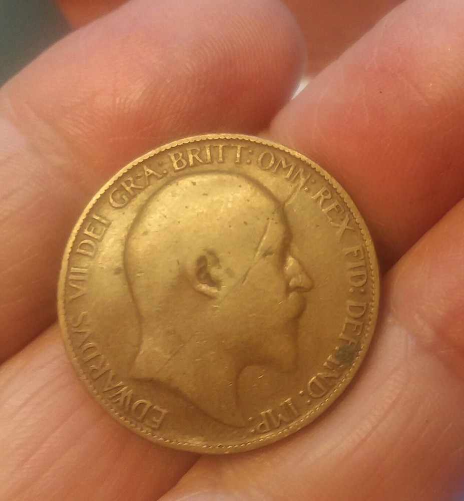 Britain - 1908 Half Penny - Edward VII - 071025