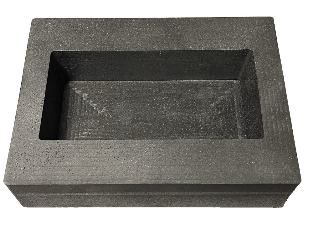 Graphite Ingot Mold for Casting 250 oz Gold Bar