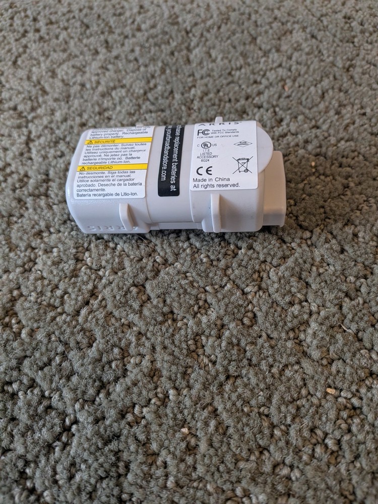 Arris Modem Backup Battery Pack 8.4VDC 2.4Ah BPB024H