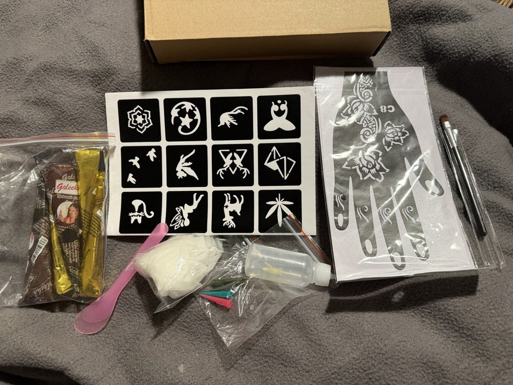 henna tattoo kit
