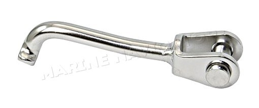 T-terminal with fork bolt 8mmD AISI316