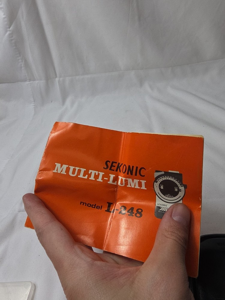 SEKONIC Multi-Lumi Model L-248 Light Meter