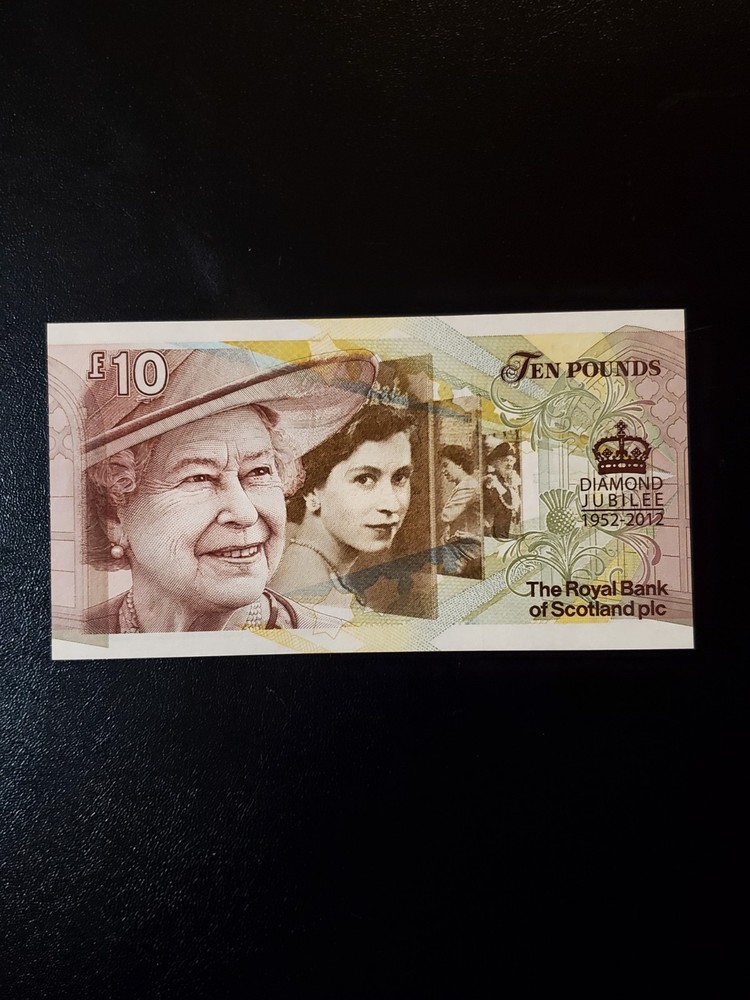 2012 scotland 10 pounds Commemorative Uncirculated
