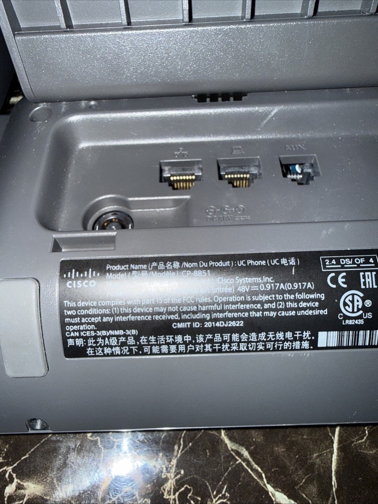 cisco cp-8851 Read Description