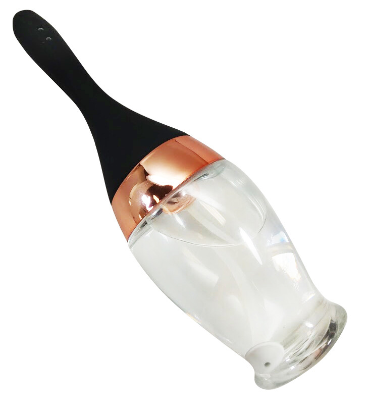 DELUXE ENEMA DOUCHE WITH RECHARGEABLE SPRINKLER PUMP