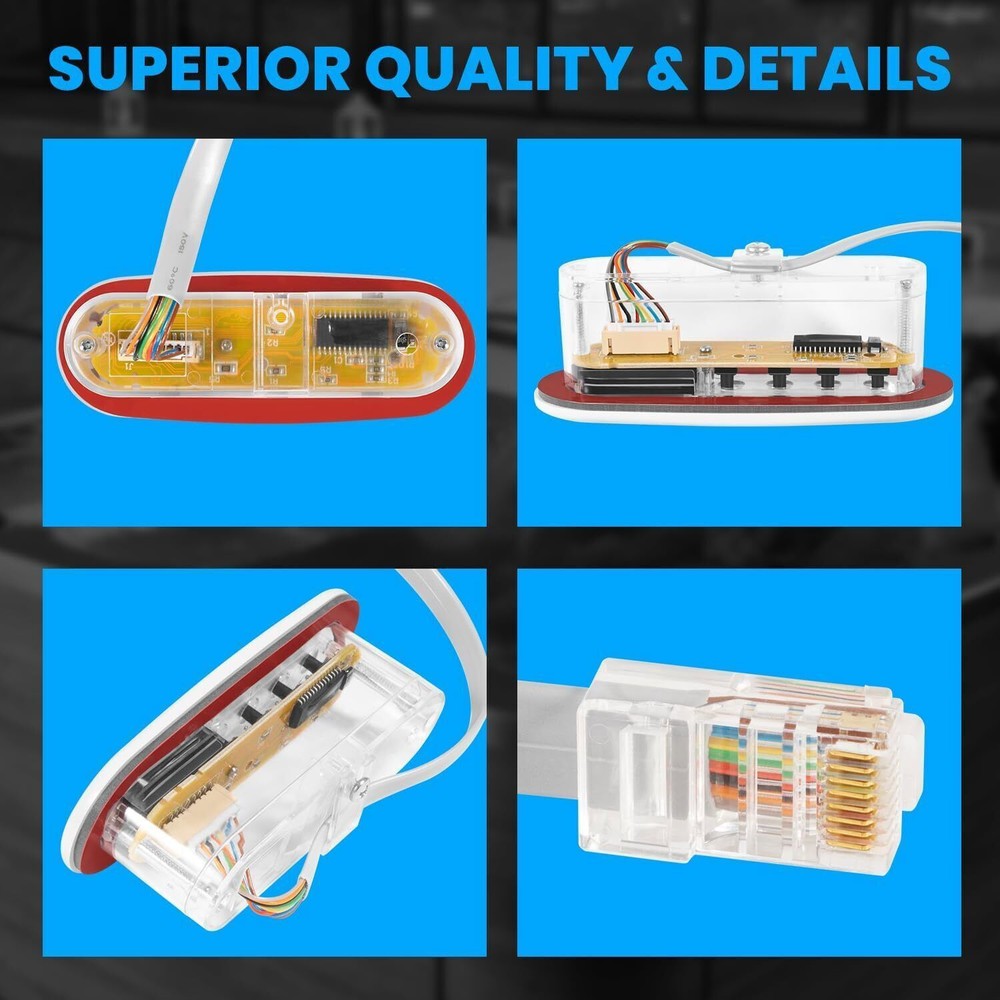 Replace Balboa 53238 Topside Control Panel 4-Button for Mini Oval Heat Jacket 7'