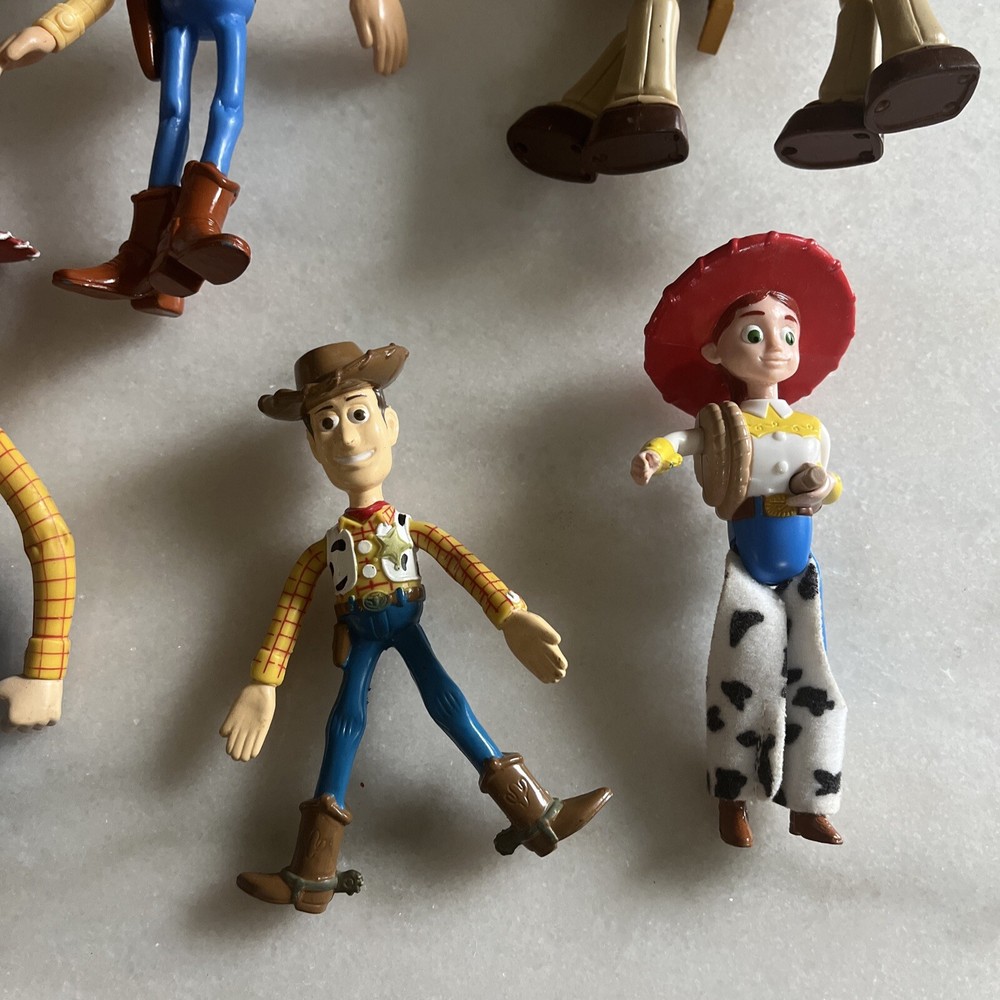 9 Toy Story Figures Figurines thinkway pixar mcd burger king