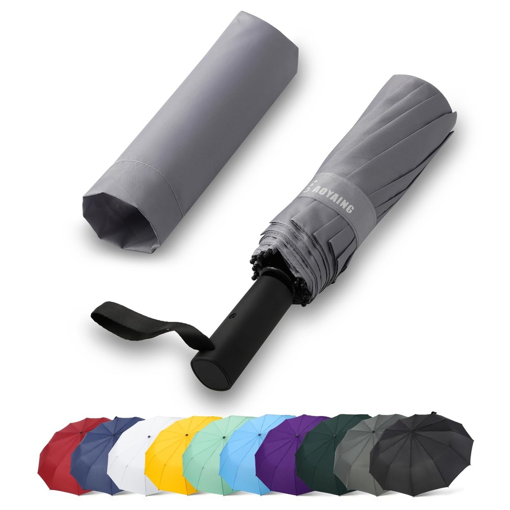 Windproof Compact Travel Umbrella Automatic Folding