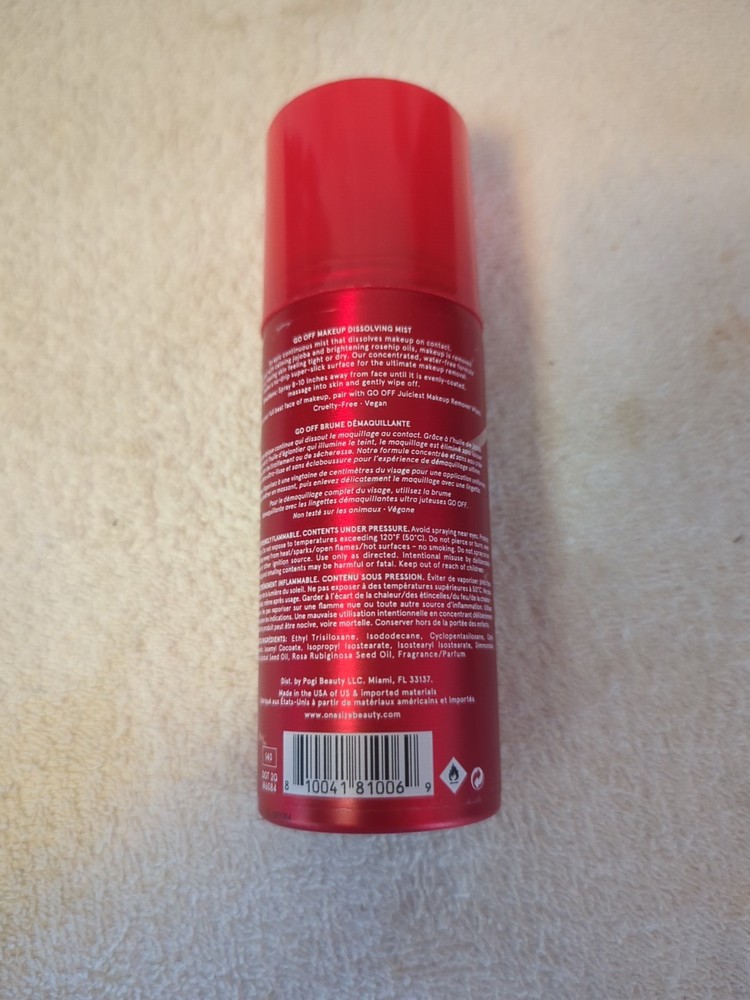 O/S One Size Patrick Starr Go Off Makeup Dissolving Mist -2.0 oz - NEW