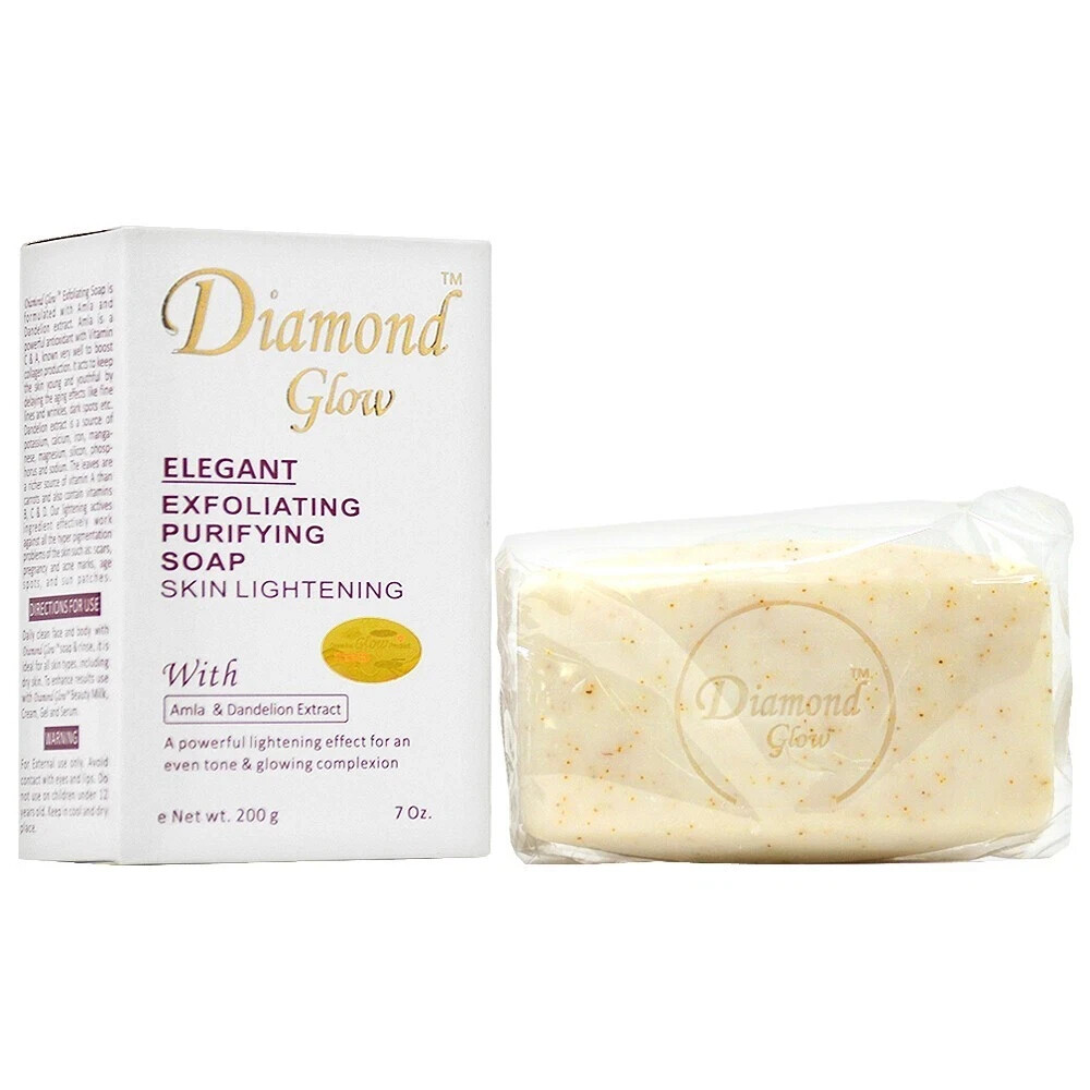 Diamond Glow Elegant Exfoliating Purifying Soap 7 oz