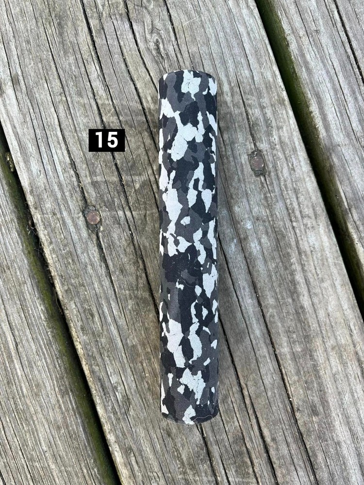 6" Rod Building Wrapping Camo colored foam Handles