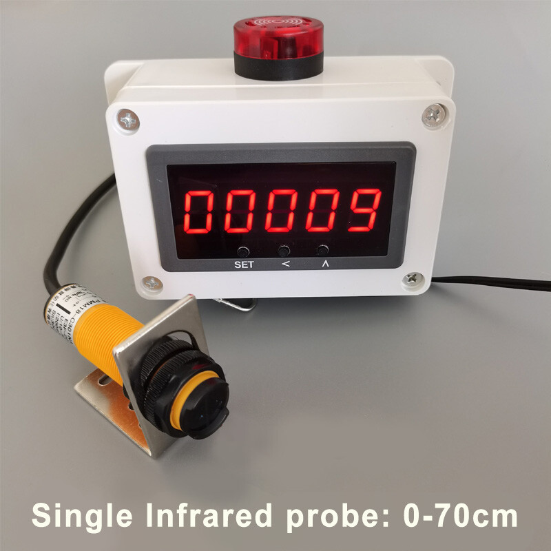 Automatic Infrared Induction Counter Digital Display Counting Large Screen Tool