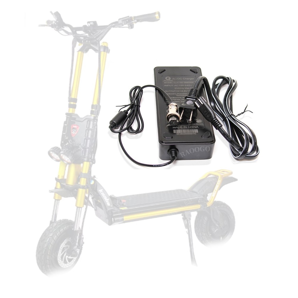 Charger for  Wolf King GT Electric Scooter
