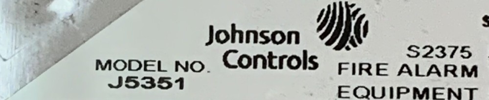 Johnson Controls J5351 Fixed Temperature Heat Detector, White "I3C"