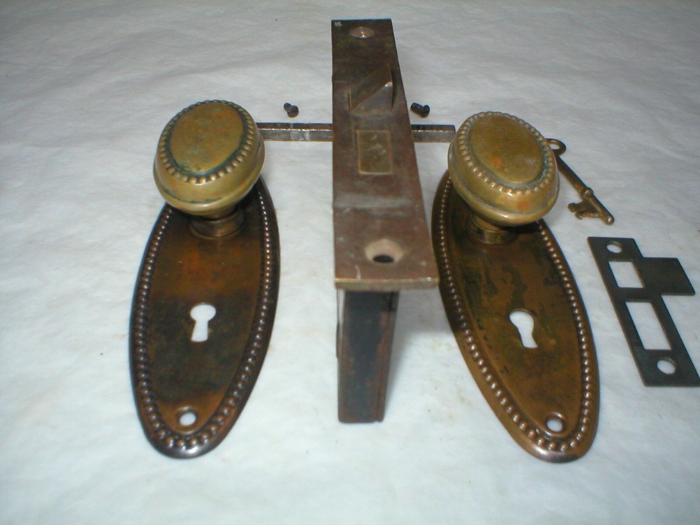 Antique Victorian Era Door Hardware