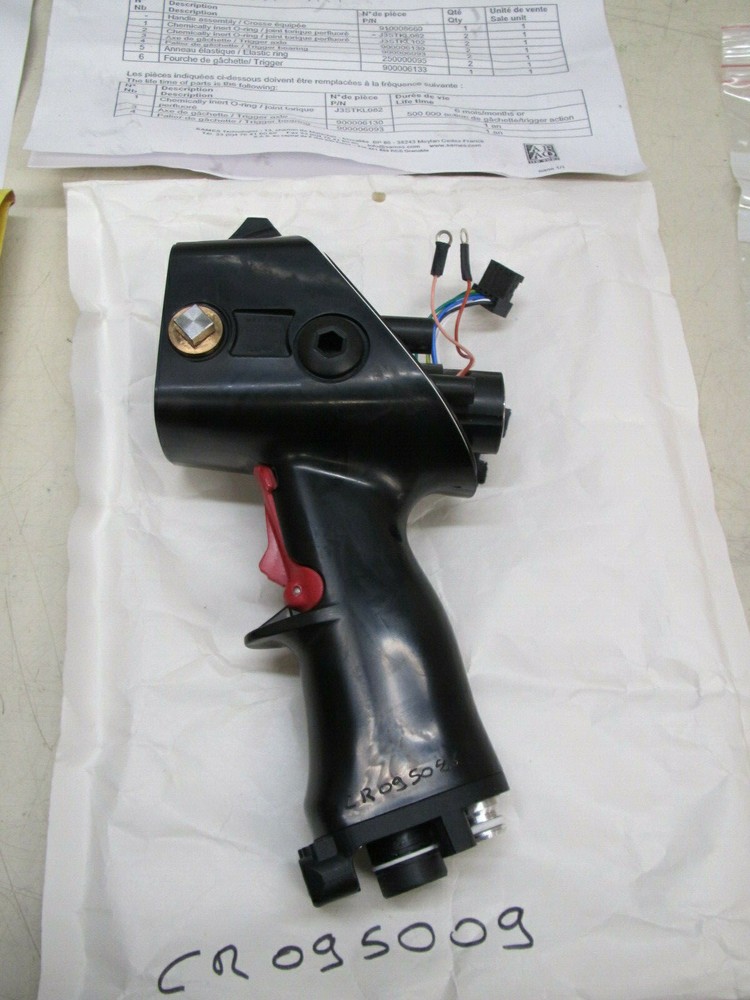Sames Kremlin Spraymium Electrostatic Spray Gun Replacement Handle & Rear Body
