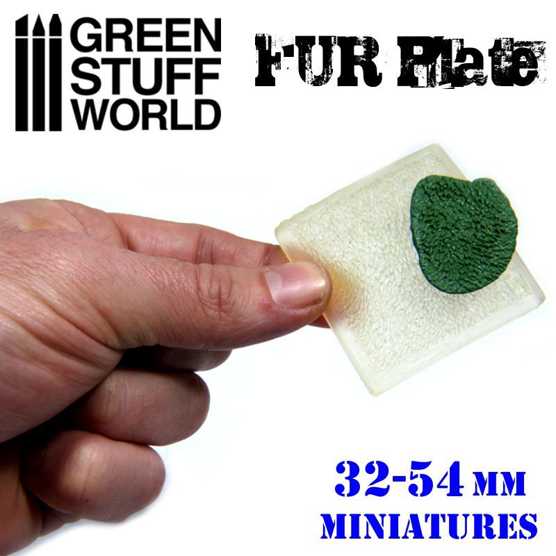 Texture Plate - Wolf Fur - Miniatures Warhammer Empire Medieval Capes