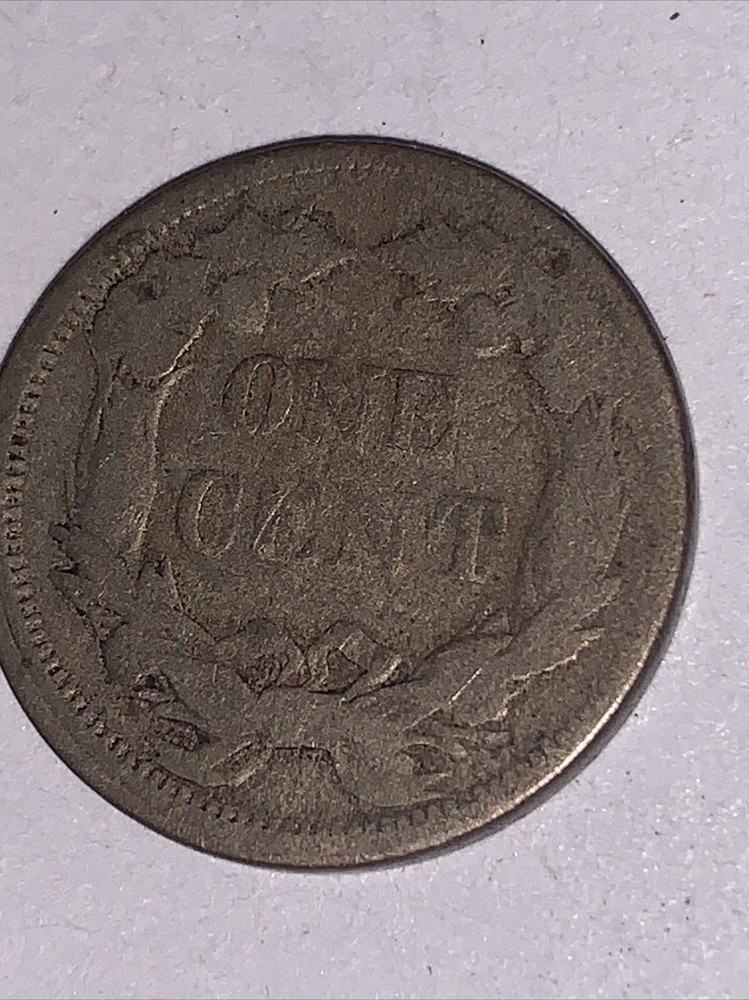 1858 Flying Eagle Cent 1c Penny Small Letter