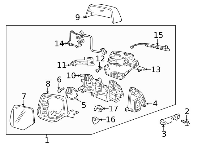 Genuine GM Trim Molding 84093355