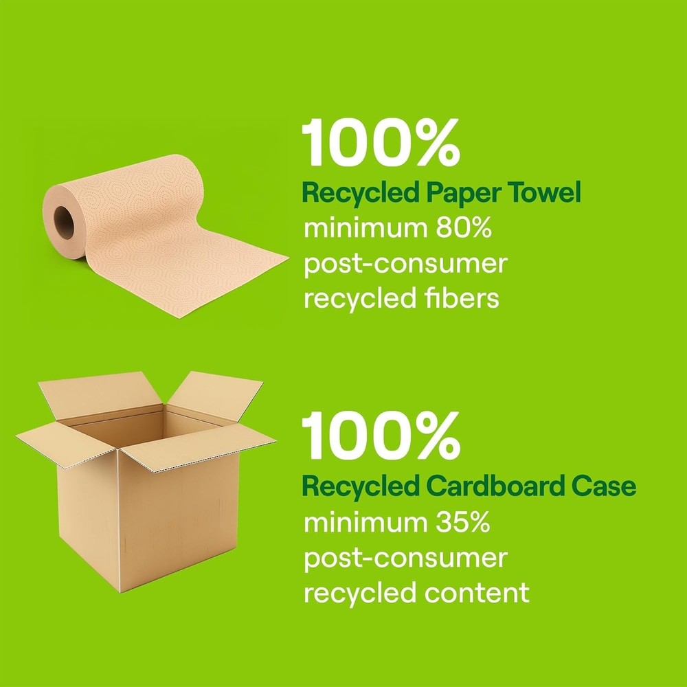 120 Count Seventh Generation Absorbent Paper Towels - Compostable & Eco-Friendly