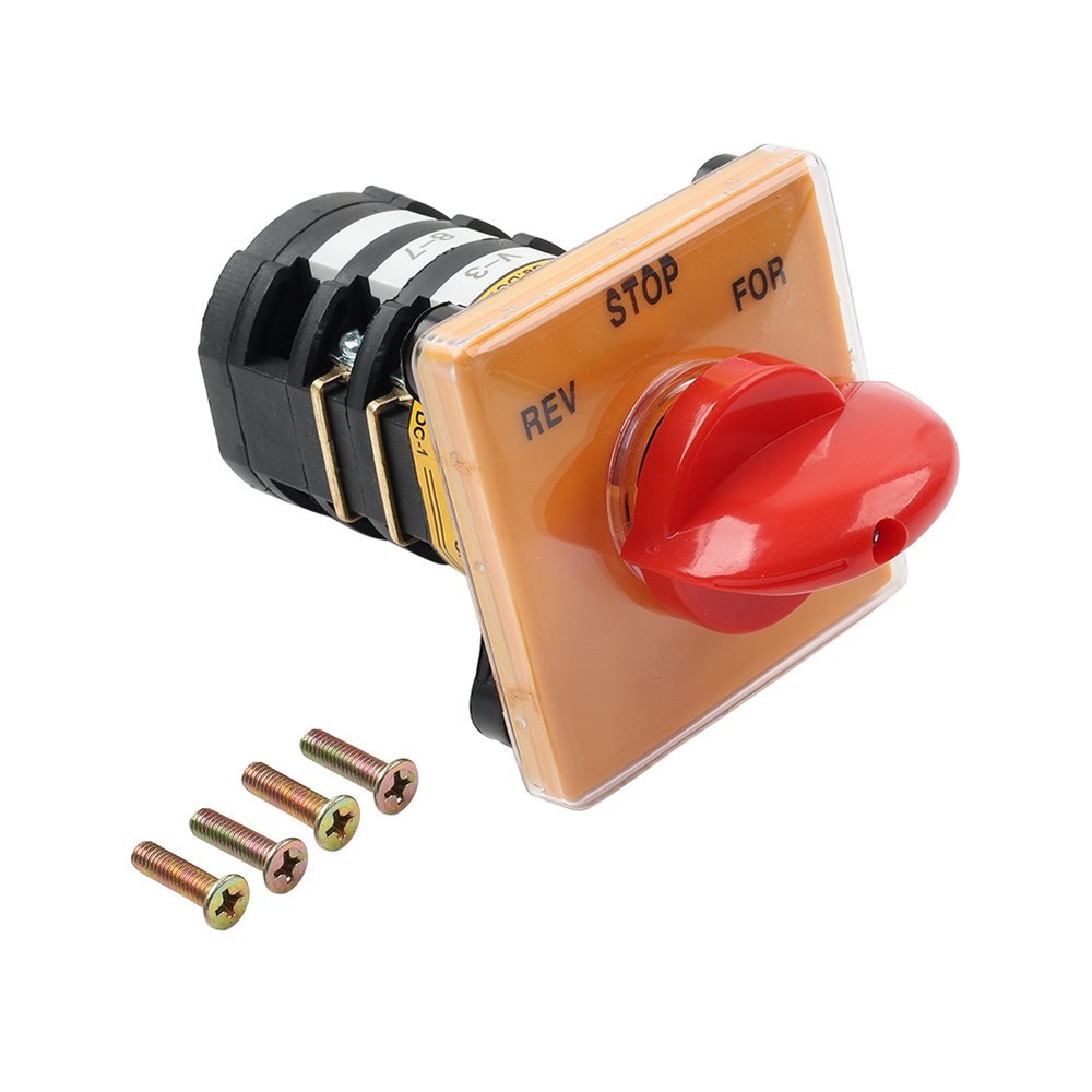 Forward Reverse 3 Phase Motor Mill Switch 3-Section Switch For Milling Machine