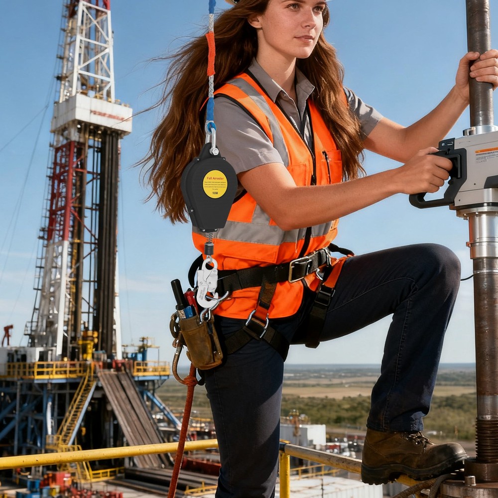 150kg Self-Retractable Fall Arrester Fall Arrest Protector Fall Protection Gear