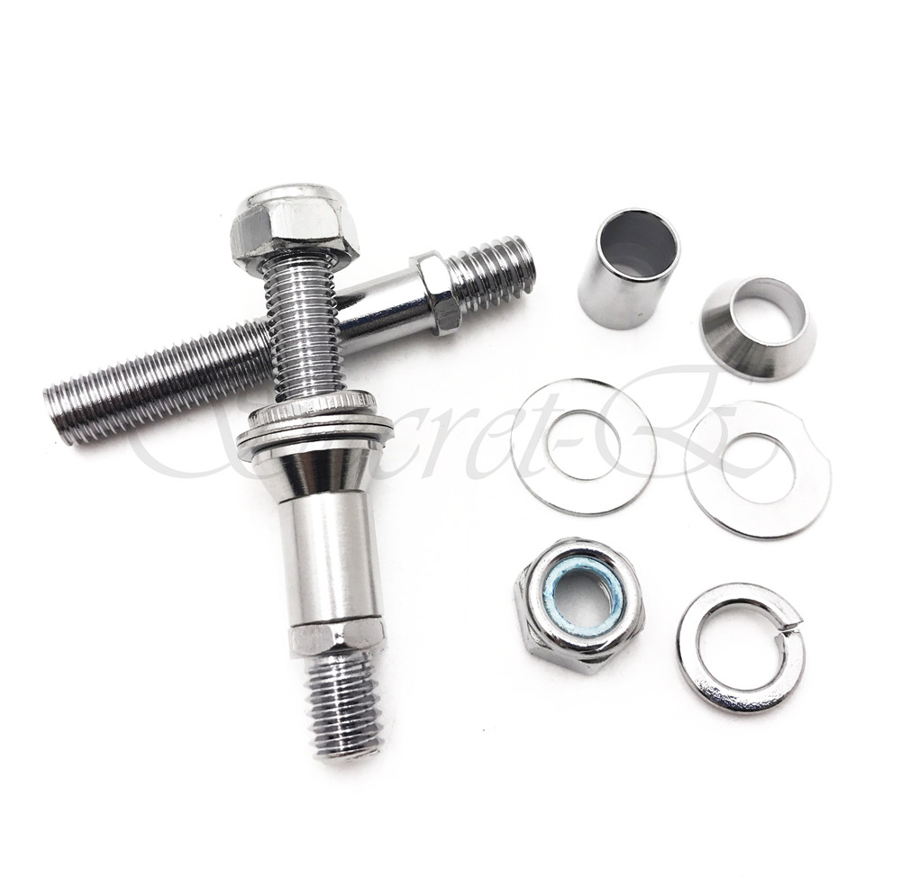 Mirrors Turn Signals Mount Hardware Adapter Bolt For Harley Classic Custom