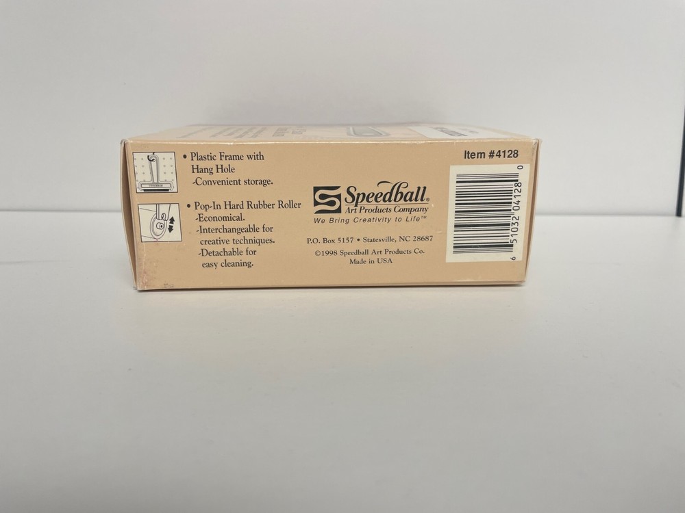 Speedball 4” Hard Rubber Brayer