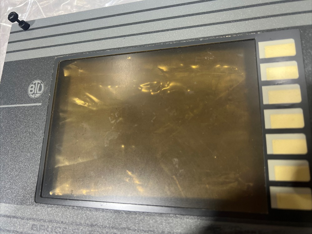 MODEL 7690, MAT. HANDLER CONTROL, BRUCE IND.CNTRL Front Panel Used Surplus