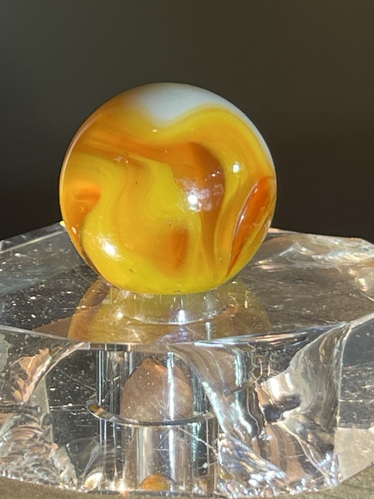 AKRO AGATE CORKSCREW Egg Yoke Shooter MARBLE