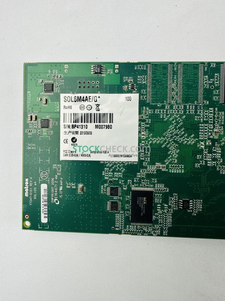 Matrox SOL6M4AE/G Analog Frame Grabber