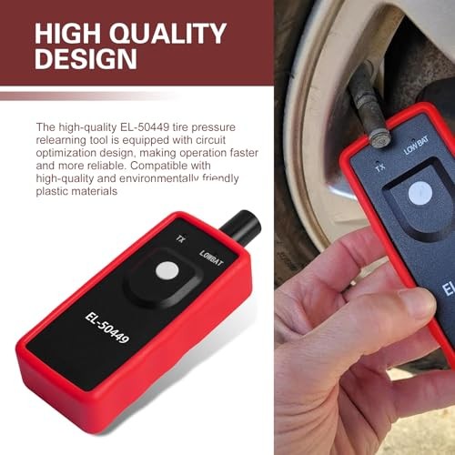 TPMS Relearn Reset Tool, Tire Pressure Sensor Programming Tool, EL-50449 TPMS