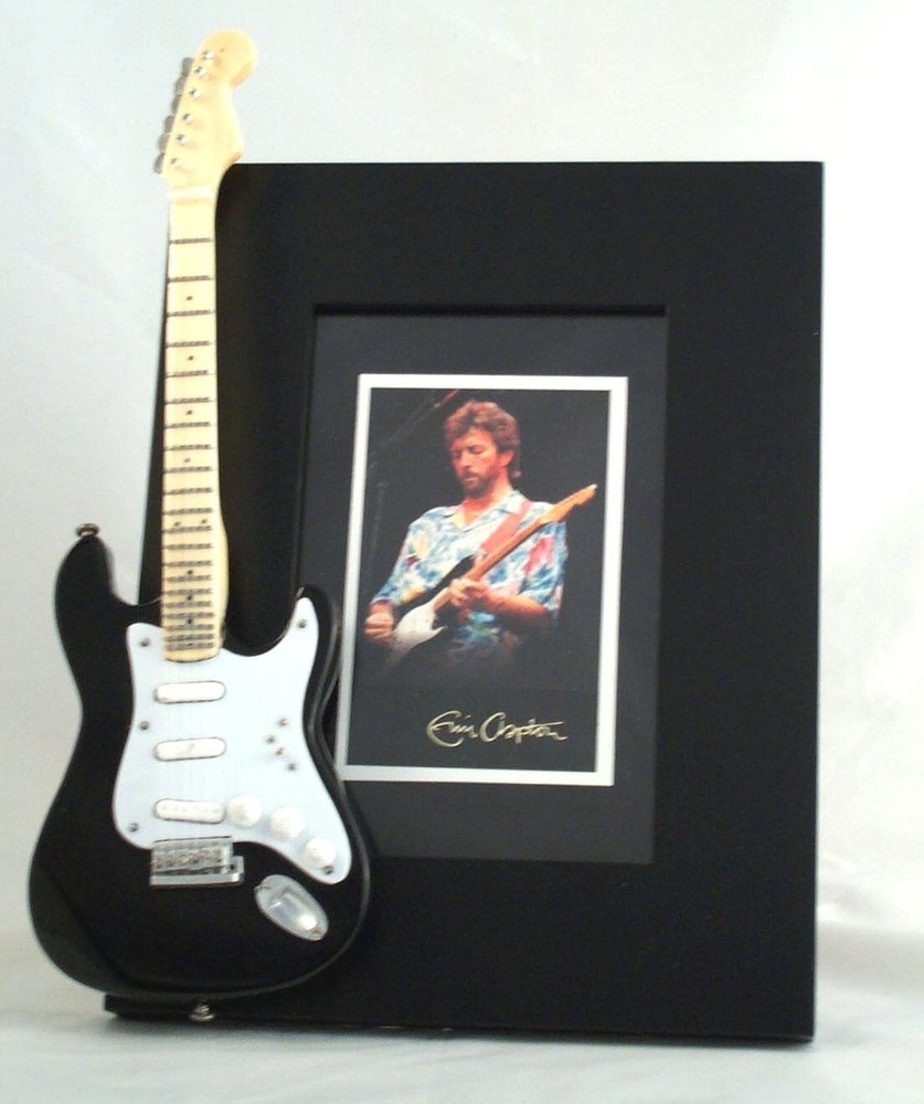 ERIC CLAPTON  Miniature Guitar Frame Blackie
