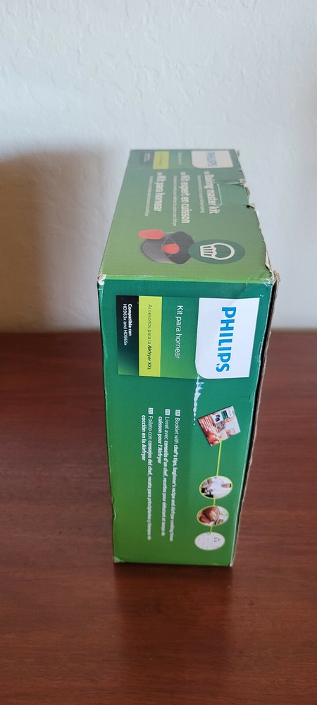 Philips 10-Piece Baking Master Kit Black/Silver New Open Box