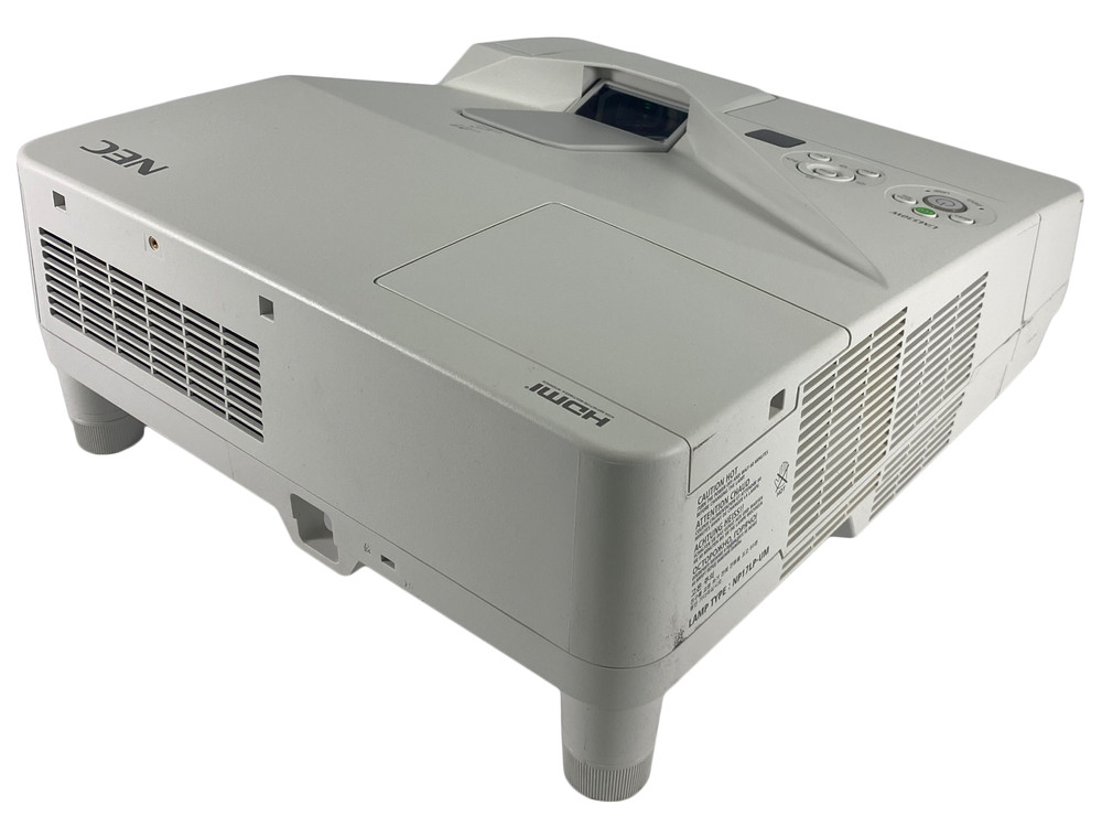 NEC NP-UM330W 3LCD Projector UST ECO Mode Widescreen Interactive HDMI w/Bundle
