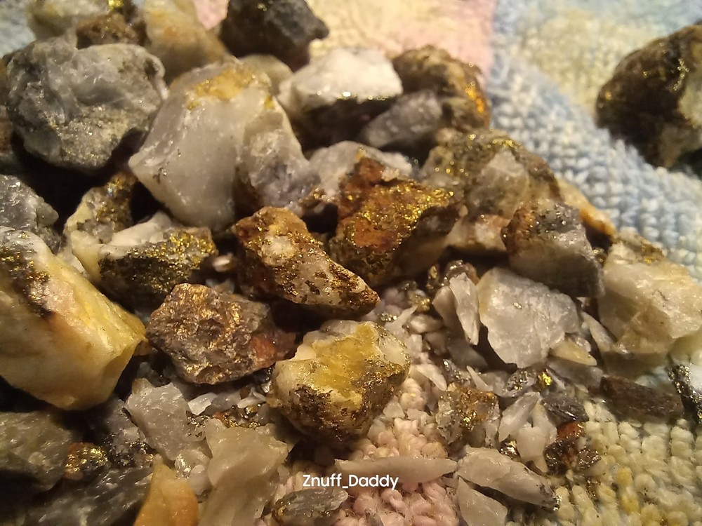 Gold silver ore from Bergslagen