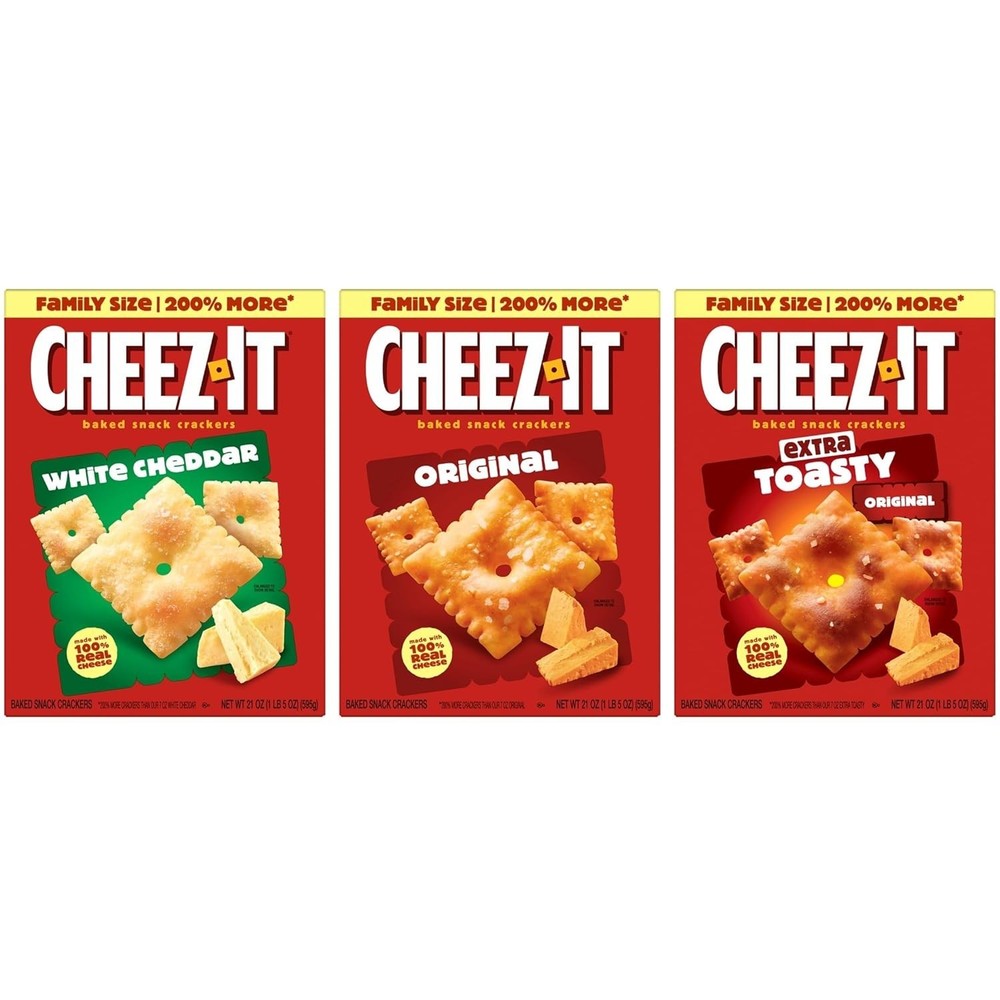 , White Cheddar, Extra Toasty Crackers