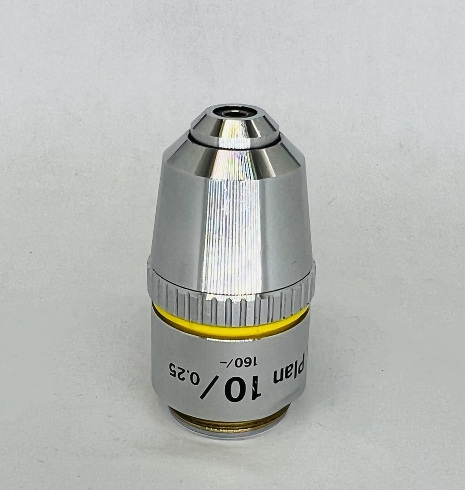 Nikon E Plan 10X Microscope Objective Lens 160mm Labophot Optiphot Alphaphot