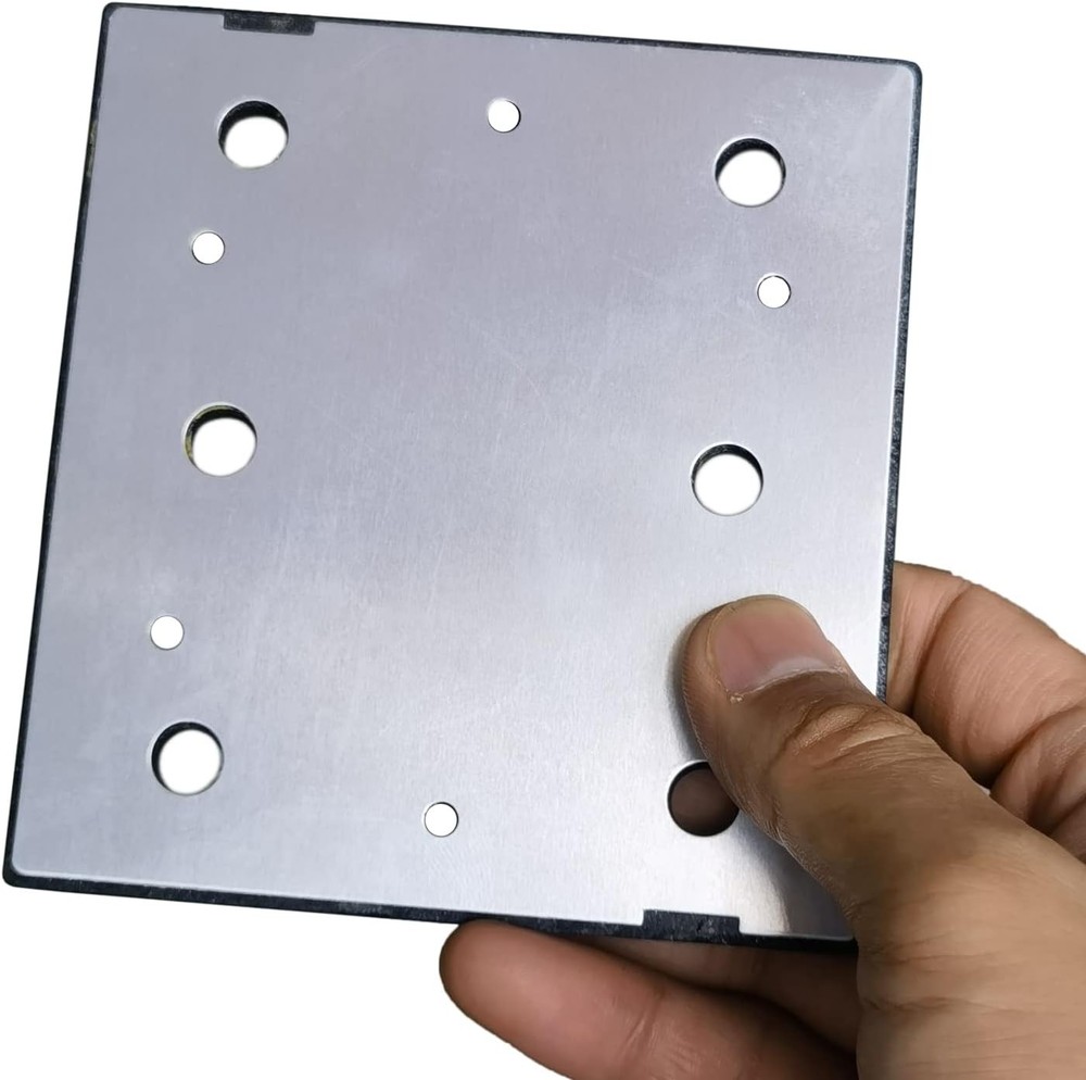 Square Sander Pads 1/4 Sheet Finish Replacement Pad for Double...