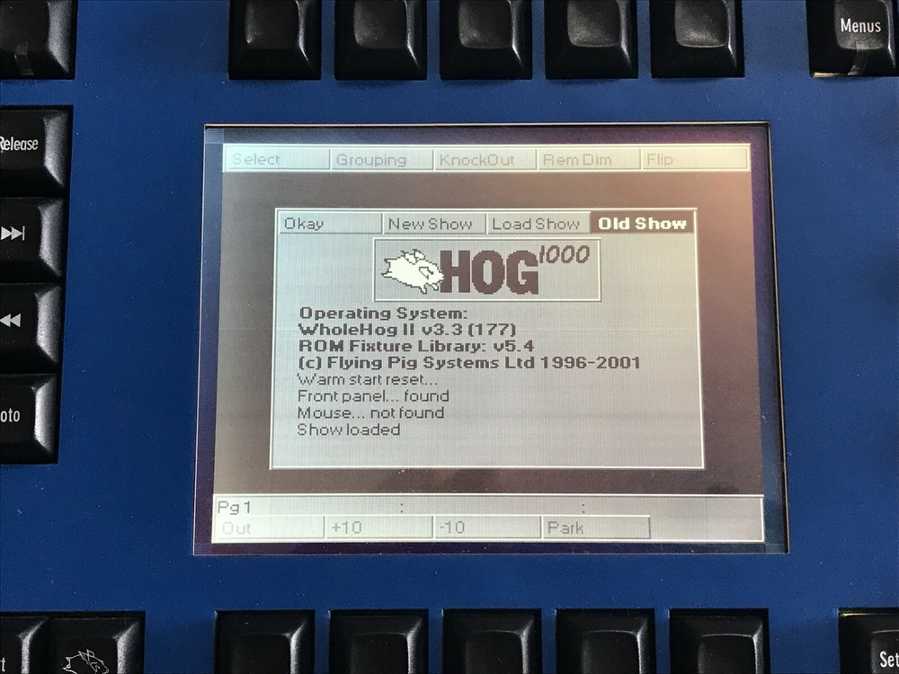 Jands Hog 1000 Stage Lighting Console