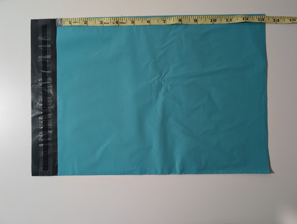 10x13 Poly Mailers - Teal - 90 Count - Thin!