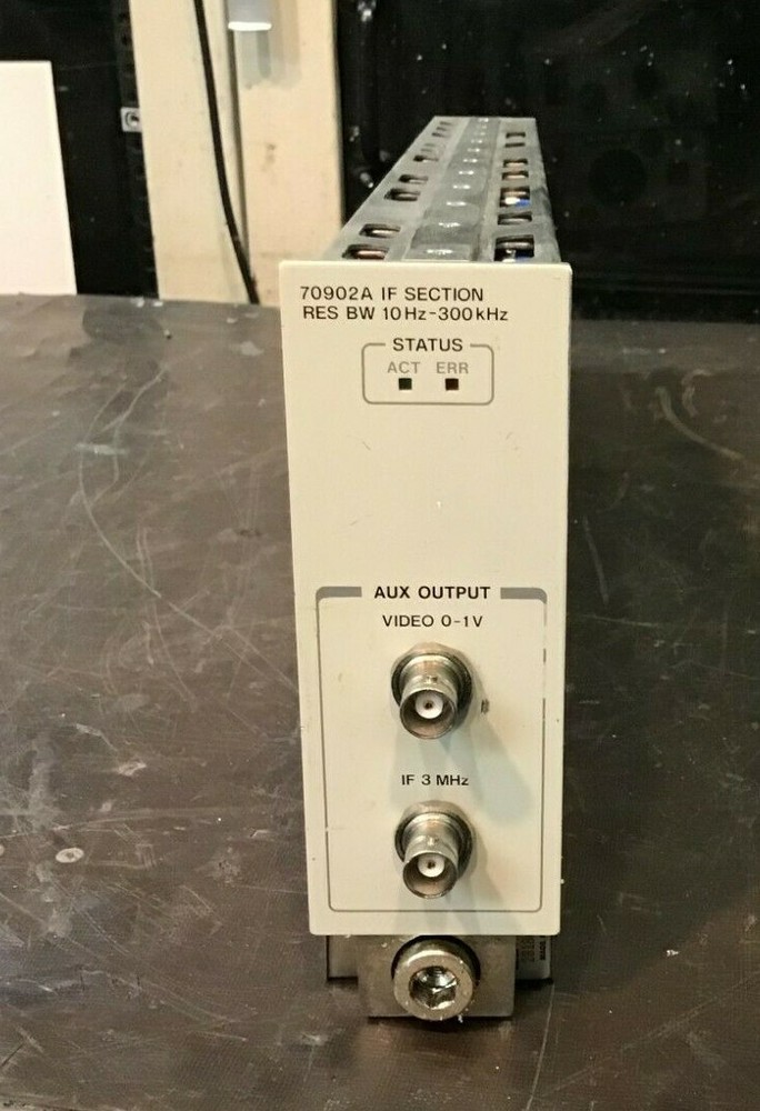 Hp Agilent 70902A IF Section 70000 Series Resolution Bandwidth TESTED