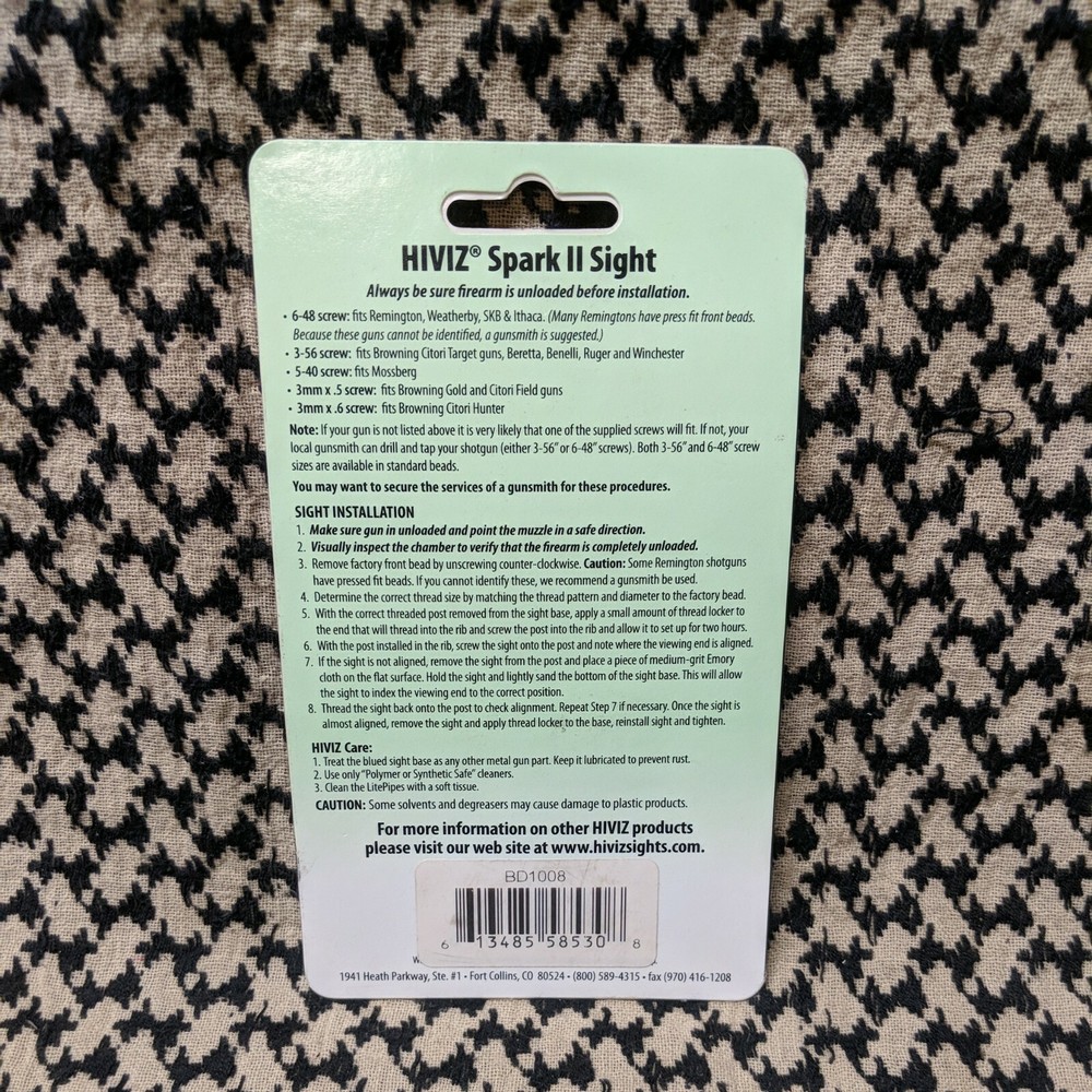 HI-VIZ SPARK II FRONT SIGHT