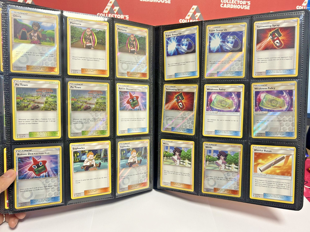 Burning Shadows Base set 1-128/147 Binder included | G20