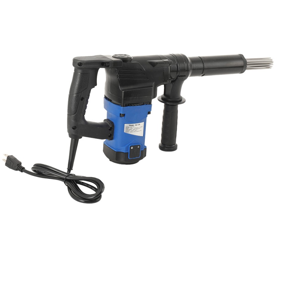 Electric Needle Derusting Gun Rust Removal Needle Scaler Jet Chisel 110V US plug