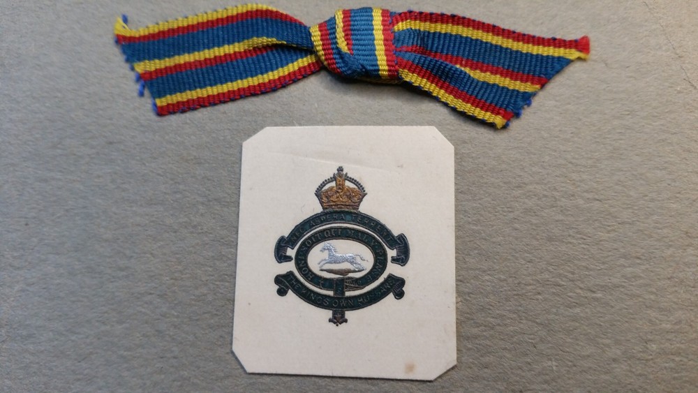 Dragoon Guards Ribbons and motifs
