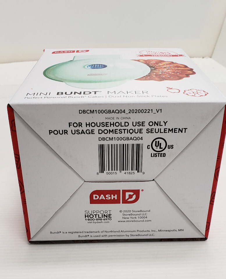DASH Mini Bundt Maker Brand new in box