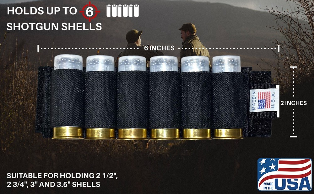 Trinity tactical shell holder compatible with Savage Stevens 320 12 gauge pump.